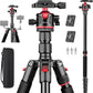 Victiv 78" Aluminium Camera Tripod for DSLR, Spotting Scope, Telescope, Binoculars, Professional Heavy Duty Camera Tripod Stand for Photography Video Recording