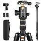 Professional DSLR Tripod for Photography - Tall, Lightweight & Heavy Duty - Spotting Scopes, Telescope & Binoculars - Compact Complete Tripod Unit （US）