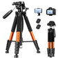 Victiv Tripod 74-Camera-Tripod for Cell Phone, Aluminum Professional Heavy Duty Camera Tripod Stand, Tripod for Camera DSLR SLR with Carry Bag, Compatible with Canon Nikon iPhone(US)