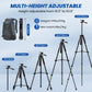 Victiv 64'' Tripod for iPhone, Phone Tripods with Remote and Mobile Phone Stand for Filming, Aluminum Lightweight Travel Tripod for Samsung Smartphone/DSLR/Camera, Portable Extendable Camera Stand(EU)