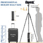 77" Aluminum Camera Tripods & Monopods, Victiv Compact Travel Tripod for Camera DSLR, Spotting Scope,Telescope, Binoculars, Porfessional Heavy Duty Camera Tripod Stand for Photography Video Recording(GOLDEN US)