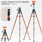 Victiv Tripod 74-Camera-Tripod for Cell Phone, Aluminum Professional Heavy Duty Camera Tripod Stand, Tripod for Camera DSLR SLR with Carry Bag, Compatible with Canon Nikon iPhone(US)