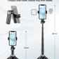 Victiv Mini Selfie Stick Tripod for iPhone, Desktop Phone Tripod Stand for Filming 3-in-1 with Remote, Portable Smartphone Selfie Stick for Travel/Content Creation/Vlog, Compatible with iPhone&Android(EU)