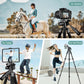 Camera Tripod Stand, 68" Phone Tripod for Tablet with Remote and Holder, Lightweight and Compact Travel Tripod for Canon Sony Camera, Compatible with DSLR, iPhone, iPad(US)