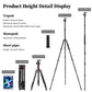 Professional Tripod for Camera, Victiv 81 inch Aluminium Compact Travel Camera Tripod Monopod Heavy Duty with Phone Mount, Compatible with Canon Nikon Sony(us)