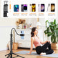Phone Tripod, 86" Tall Tripod for iPhone with Flexible Gooseneck & Remote, Portable Aluminum Cellphone Stand for Selfies, Video Recording,Travel, Compatible with iPhone Android