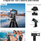 VICTIV 74” Camera Tripod, Tripod for Camera and Phone, Aluminum Professional Tripod Stand for Canon Nikon with Carry Bag and Phone Holder, Compatible with DSLR, iPhone, Spotting Scopes, Max Load 9.5Lb(US)
