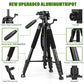 VICTIV Professional 74'' Aluminium Camera Tripod Stand, Heavy Duty Tripod Stand for Photo and Video Shooting, 1/4 Screw Compatible with DSLR, iPhone, Samsung, Spotting Scope, Max Load 9.5Lb(IN)