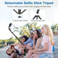 70" Phone Tripod with Remote & Holder, Portable Cell Phone Stand, Selfie Stick for Video Recording, Compatible with iPhone 14/13 Pro Max/Android/Camera（US)）