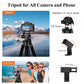 Victiv Tripod 74-Camera-Tripod for Cell Phone, Aluminum Professional Heavy Duty Camera Tripod Stand, Tripod for Camera DSLR SLR with Carry Bag, Compatible with Canon Nikon iPhone(US)