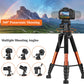 Victiv Tripod 74-Camera-Tripod for Cell Phone, Aluminum Professional Heavy Duty Camera Tripod Stand, Tripod for Camera DSLR SLR with Carry Bag, Compatible with Canon Nikon iPhone(US)