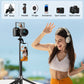 Magnetic Tripod for iPhone, 69" Phone Tripod Selfie Stick with Stake, Remote & 2 in 1 Phone Holder, Extendable Cell Phone Stand for Golf Recording Travel, Compatible with iPhone and Android Cellphone