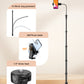 Phone Tripod, 86" Tall Tripod for iPhone with Flexible Gooseneck & Remote, Portable Aluminum Cellphone Stand for Selfies, Video Recording,Travel, Compatible with iPhone Android
