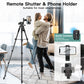 Victiv 67.7" Camera Tripod, Camera Stand Lightweight Tripod for Smartphone with Detachable Head, Portable Travel DSLR Tripod for Canon/Nikon/Sony/Fuji（EU）
