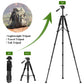 VICTIV Professional 74'' Aluminium Camera Tripod Stand, Heavy Duty Tripod Stand for Photo and Video Shooting, 1/4 Screw Compatible with DSLR, iPhone, Samsung, Spotting Scope, Max Load 9.5Lb(IN)