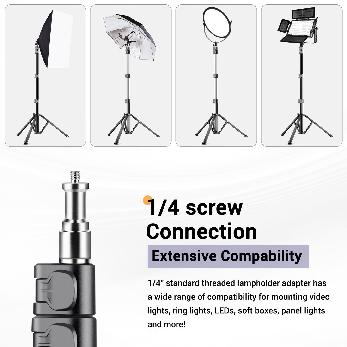 Victiv 88" Tall Tripod for iPhone, Phone Tripods with Gooseneck & Remote and Mobile Phone Stand, Flexible Overhead Tripod iPhone Stand for Filming, Aluminum Tripods for Smartphone/Camera/Ring Light(EU)