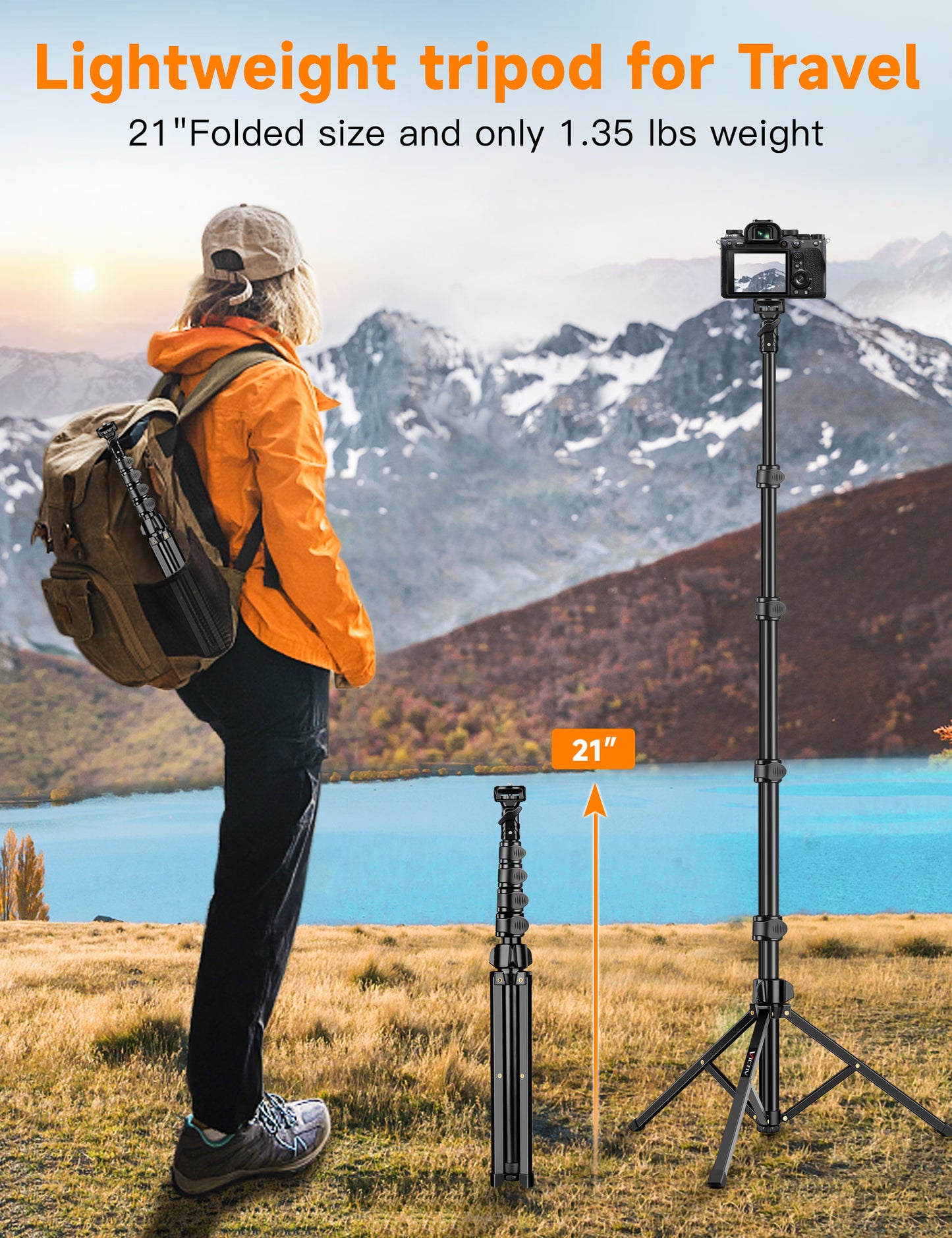 Phone Tripod Stand, 84" Tall Flexible Cellphone Tripod for iPhone with Gooseneck Remote, Portable Phone Stand for Recording, Compatible with iPhone 14 13 12 pro Android Camera