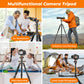 Victiv 78.7"/ 200cm Tall Camera Tripod for Canon Sony Nikon - Aluminum Stand with Monopod and Metal Hook - Compact Travel Design, Max Load 17.6lb/8kg(EU)