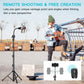 74" Flexible Phone Tripod, Tall Cell Phone Tripod with Adjustable Gooseneck & Remote, Portable Camera Cellphone Stand for Video Recording, Compatible with iPhone Android