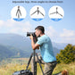 Victiv 78" Aluminium Camera Tripod for DSLR, Spotting Scope, Telescope, Binoculars, Professional Heavy Duty Camera Tripod Stand for Photography Video Recording