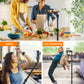 Phone Tripod Stand, 84" Tall Flexible Cellphone Tripod for iPhone with Gooseneck Remote, Portable Phone Stand for Recording, Compatible with iPhone 14 13 12 pro Android Camera