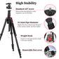 Professional Tripod for Camera, Victiv 81 inch Aluminium Compact Travel Camera Tripod Monopod Heavy Duty with Phone Mount, Compatible with Canon Nikon Sony(us)