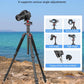 Victiv 78" Aluminium Camera Tripod for DSLR, Spotting Scope, Telescope, Binoculars, Professional Heavy Duty Camera Tripod Stand for Photography Video Recording