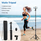 70" Phone Tripod with Remote & Holder, Portable Cell Phone Stand, Selfie Stick for Video Recording, Compatible with iPhone 14/13 Pro Max/Android/Camera（US)）