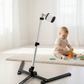 VICTIV Overhead Video Tripod Mobile Holder with 1/4" Screw Adaptor for Phone, Camera, Webcam and Projector, Phone Stand for Video Recording, Online Teaching, Live Streaming, Painting