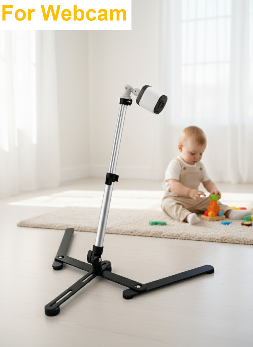 VICTIV Overhead Video Tripod Mobile Holder with 1/4" Screw Adaptor for Phone, Camera, Webcam and Projector, Phone Stand for Video Recording, Online Teaching, Live Streaming, Painting