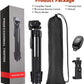 Victiv 54" Phone Tripod, Lightweight Aluminum Camera Tripod, Portable Mobile Phone Tripod Stand for Smartphone iphone Samsung/DSLR Canon Nikon with Phone Holder & Control Remote