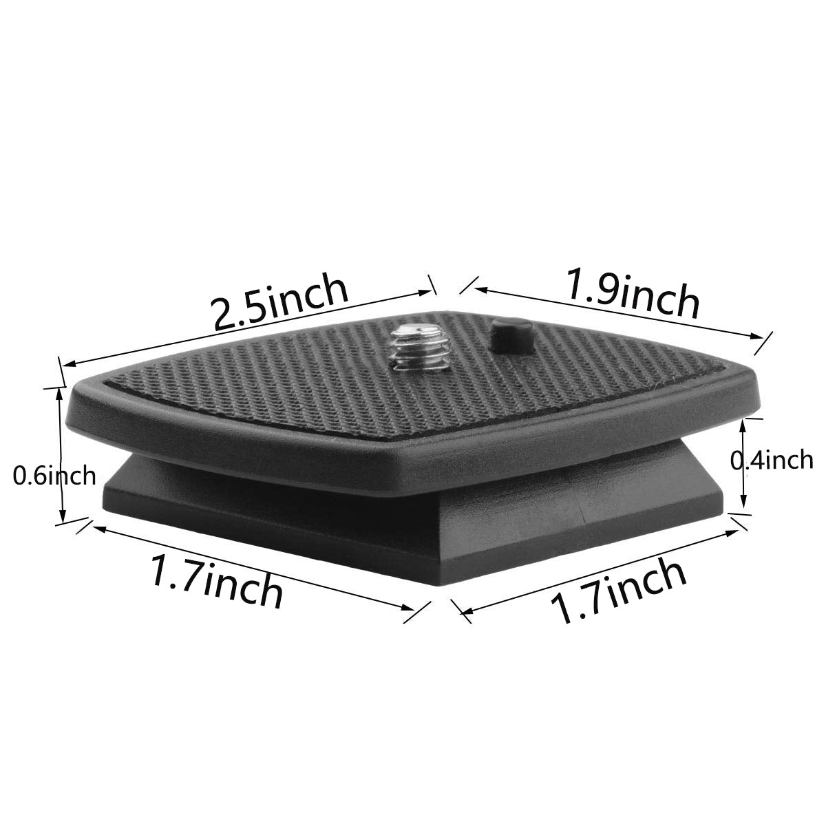 VICTIV Tripod for Camera Quick Release Plate QR Plate with 1/4