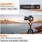 Victiv Camera Tripod Aluminum 81 inch, Tall Tripod/Monopod for DSLR with 36mm Ball Head Supports up to 22 lbs and 16.5 inch When Folded, Heavy Duty Travel Tripod with Carry Bag – Orange