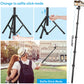 Victiv 68 inch/1.73m Phone Tripod Stand, Selfie Stick Tripod with Remote & Smatrphone Tripod, UPGRADE Foldable Camera Tripod for iphone/Samsung/Huawei/Mobile Phone