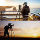 Victiv 72-inch Camera Tripod Aluminum Monopod T72 Max. Height 182 cm - Lightweight and Compact for Travel with 3-way Swivel Head and 2 Quick Release Plates for DSLR Video Shooting - Black